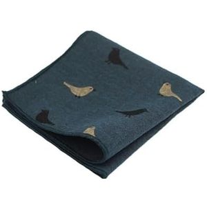 Katoenen zakdoeken printpatroon zakdoek for heren zakelijk casual zakken vierkante zakdoek 25 cm breed bruiloft (Color : KD2205)