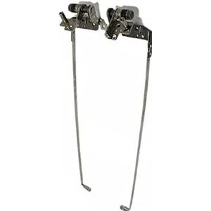 Laptop LCD scherm Scharnieren As Schacht Voor For ACER For Aspire 8942G Zilver Left & Right