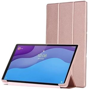 Smart Case Geschikt for Lenovo Xiaoxin Pad 2022 10.6 P11 Pro 11.5 TB-J716F J706F P11 plus P11 TB-J606F TB132 Tablet cover(Color:Rose gold,Size:M10 Plus 3rd)
