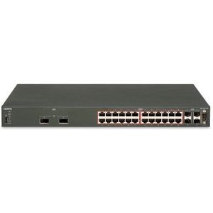 Nortel Ethernet Routing Switch 4526GTX-PWR Managed Black Energie via Ethernet (PoE) - Netwerkschakelaar (beheert energie via Ethernet (PoE))
