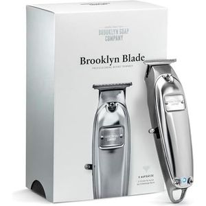 Brooklyn Soap Company - Brooklyn Blade USB-C trimmer - Professionele baardtrimmer voor heren - RVS 5-in-1 trimmer