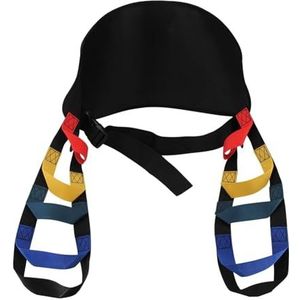 Patiënt Ambulating Sling Patiënt Lift Slings, voor Patiëntenzorg Antislip Transfer Riemen Veiligheid Patiënt Lift Board (Svart)