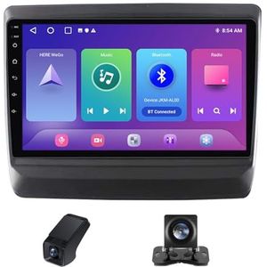 Android 14 Autoradio geldt voor lsuzu D-MAX 3 RG 2019-2023 Autoradio 2 Din Carplay Android Auto 9 Inch Touchscreen met GPS-navigatie WiFi FM-radio Camera ADAS DVR 1080P(X1)