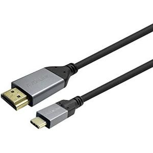 VivoLink USB-C naar HDMI-kabel, 1 m, zwart, W128157025