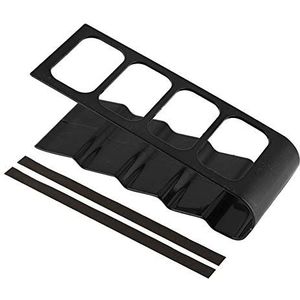 Afstandsbediening Houder Bureau Organizer Desktop Plastic Telefoon Videorecorder DVD TV Stap Afstandsbediening Houder Magazijnstelling Organizer (Zwart)