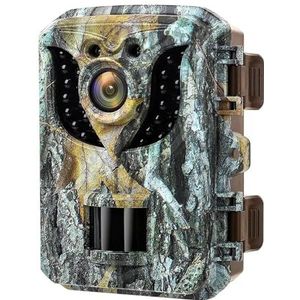 Mini Jacht Trail Camera 16MP 1080P HD Infrarood Nachtzicht Waterdicht Buiten Bewegingsgeactiveerd Wildlife Scouting Fotovallen Hoge Resolutie