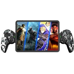 voor Switch/PS3/PS4 Dual Hall Somatosensorische Controller, Stretching Game Controller Draadloze Bluetooth-compatibele pc-tablet (camouflage)