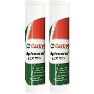 Spheerol LCX222 ernstige toepassing NLGI2 vetpatroon, 400g X2