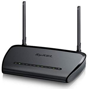 Zyxel AC1200 Simultaneous Dual-Band Wireless Router met DLNA-ondersteuning en krachtige geïntegreerde versterkers met externe antennes [NBG6616]