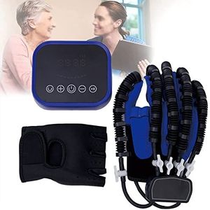 Revalidatie Robot Handschoenen, Beroerte Hand Spalk Ondersteunende Handschoenen, Hemiplegie Vinger Revalidatie Trainer Handfunctie Herstel,XXL-LeftHand