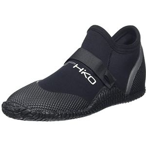 Neopreen schoen Hiko sneaker met klittenband watersport kano kajakken zwemmen SUP surfen, zwart, 47 EU