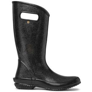 BOGS Rainboot Glitter Women's Boot, 7 B(M) US, Black