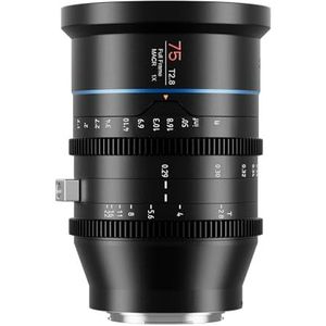 SIRUI - Jupiter Macro T2.8 - Full-Frame Cine Prime Lens - 75 mm - Voor PL-mount Camera's