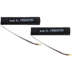 vhbw 2 x accu compatibel met Apple AirPods 1e generatie, 2e generatie draadloze headset hoofdtelefoon (25mAh, 3,7V, Li-Ion)