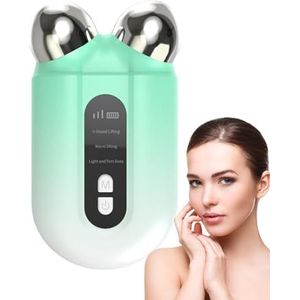 Microstroom gezichtsapparaat | Facelift-apparaat - Gezichtsrollers, huidverstrakkingsapparaat, schoonheidshulpmiddelen, gezichtsmassager Elektrisch gezichtsheffen voor dames en heren om te Bittu