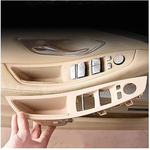 Deurgrepen ABS Car Side Binnendeur Panel Handvat Voor 5 Serie F10 F11 520i 525d 535i 550i Sedan Pull Trim Cover 51417225852 Deurklink van de auto (Color : Beige-Panel)