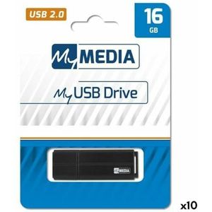 MyMedia - USB Stick - Zwart - 16 GB - USB 2.0