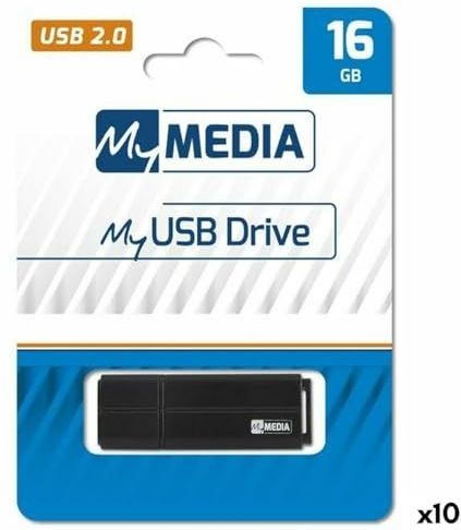 MyMedia - USB Stick - Zwart - 16 GB - USB 2.0