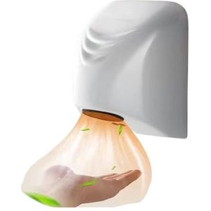 1000W automatische handdror Elektrische verwarming Windhanddror Machine Hotelbadkamer Handdror Huishoudelijke apparatuur Mini-föhn,Snel drogend