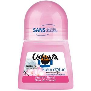 Ushuaïa - Deodorant voor dames, bal, alinebloesem, geur, kersenbloesem, werkzaamheid 48 uur - 50 ml