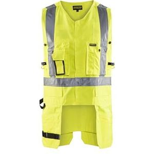 BLAKLADER Gilet de travail porte-outils haute visibilité 3027 - Jaune fluo XS - Vêtements haute visibilité