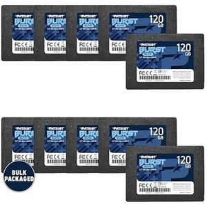 Patriot Memory Burst Elite SATA 3 SSD 120 GB 2,5 interne Solid State Drive, bulkverpakking van 10 - PBE120GS25SSD0B