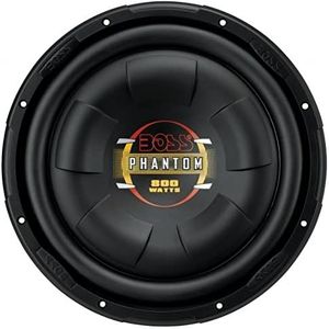 1 BOSS AUDIO SYSTEM D10F subwoofer 25,00 cm 10"" 250 mm ultradunne 400 watt rms en 800 watt max enkele spoel 4 ohm auto-behuizingen spl auto, 1 stuk
