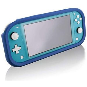 Schokbestendige beschermhoes met standaard, extra dik van schuimstof voor Nintendo Switch™ Lite, blauw (87299 Bubble Case (Blue) Switch Lite)