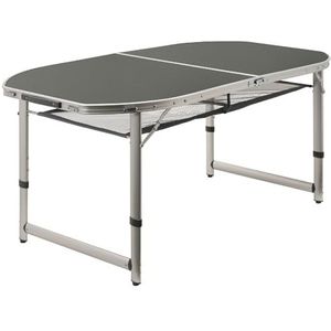 CampFeuer Opvouwbare aluminium klaptafel, ca. 150 x 80 x 55/65/70 cm, geschikt als campingtafel