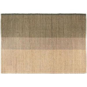 Vivaraise ~ Karan tapijt van zeegras/katoen, tijmkleur, 120 x 170 cm