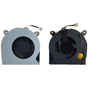 Laptop CPU koelventilator Voor For DELL Latitude E6510 Zwart