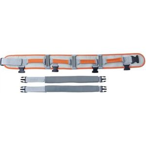 De patiënt gaat met de riem, de patiënt weet mobiliteitshulp, verstelbare taille L (L)