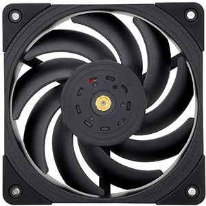 Thermalright TL-B12 Koelventilator voor CPU, computerbehuizing, 120 mm, PWM-sturing, 2150 rpm, statische druk, krachtige ventilator voor S-FDB-lagers (zwart)