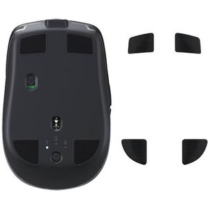kwmobile muis voeten sticker compatibel met Logitech MX Anywhere 2S - Computermuis glijder - Stickers in zwart
