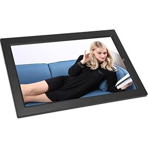 Smart Photo Frame, 100-240 V Auto Rotate HD Display Digitale fotolijst IPS-touchscreen voor bruiloftsfeest EU-stekker