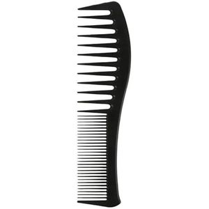 Duurzame Fijne Tand & Brede Tand Haar Haarborstel Kammen Hars Antistatische Kam Kappers Kam Voor Vrouwen Meisje Styling Kammen (Zwart)