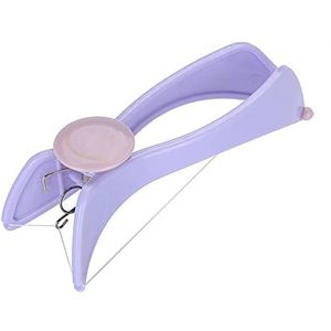 Gezichtshaarepilator, comfortabele ideale cadeaus Threading Ontharing Epilator Gezichtshaar threading verwijdering met 10 katoenen lijnen voor vrouwen(Blisterverpakking)