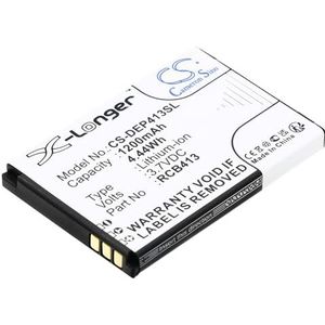 CS-DEP413SL Baterie 1200mAh compatibel met [DORO] Primo 413 vervangt RCB413