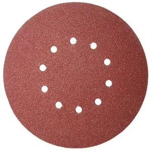 ZGXNYI Schuurschijven, 225 mm, 10 stuks, 225 mm, 10 gaten, schuurschijf 60-2000# schuurschijf voor gipsplaten, houten meubels, schuurpapier (P1000)
