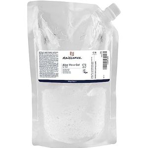 Naissance Aloë vera-gel (nr. 707) - 500g ECO navulverpakking - Verkoelend, Verzachtend en Hydraterend, Aftersun, voor Alle Huidtypes, Gezicht, Lichaam en Haar