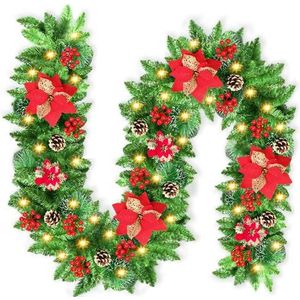 LED Geschenkdozen Kerstmis - 3 Verlichte Decoratie Geschenken Met Afstandsbediening En 8 Lichtmodi