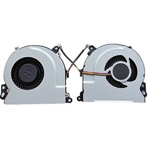 Laptop CPU koelventilator Voor For HP ENVY 17-j000 17-j100 TouchSmart 17-j000 TouchSmart 17-j100 17-j006tx 17-j016sg 17-j100/CT 17-j104tx 17-j110eg 17-j000/CT Zwart