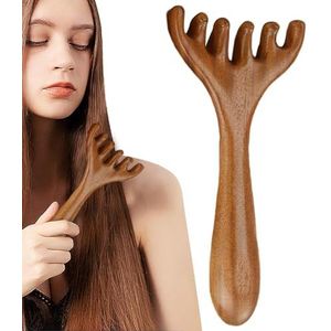 Hoofdhuid Massager - Hoofden Massage | Hoofdstimulator Hoofdhuid Massager Kammen Brede Tandkam Hoofdhuid Massage Meridian voor Vrouwen