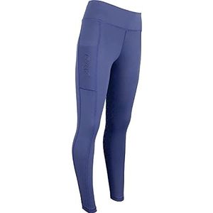 AK Oreo Pull on High Waisted Ademende Paardrijbroek Panty/Leggings/Rijbroek met volledige zitting siliconen grip AKRS-6052-01, marineblauw, 4XL