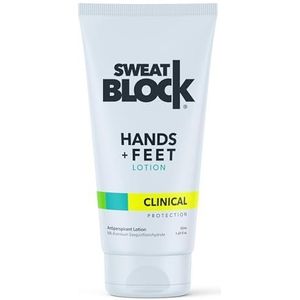 SWEATBLOCK CLINICAL STRENGTH Antitranspirant Lotion voor handen en voeten