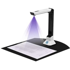 Documentscanner, Documentcamera for leraren, draagbare USB-documentcamerascanner met standaard 8MP HD A4-formaat Doc Cam-fotoscanner