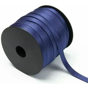 10/20/50M Gekleurde BH Schouderband 6/8/10/15mm Spandex Elastische Banden Zachte Elastische Trim Ondergoed Riem DIY Naai Accessoire-NavyBlue-10mm-20Meters