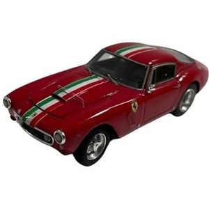 Schaal Automodel 1:64 Voor Ferrari Hpi 250GTO Rode Hars Automodel Metalen Mini Voertuig Ornament Decoratie Cars Replica