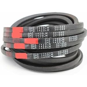 Smalle V-snaar Gereedschap Motor Machine Powerlifting Transportband Rollen Rubberen Band(SPZ 650LW)