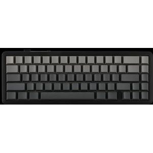 QPSJXN Mechanisch 65% op afdichting gemonteerd toetsenbord met Bluetooth hot-functie type C bedraad en 2,4 g draadloze compatibiliteit voor en Windows (zwart)